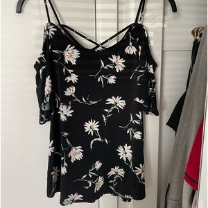 Cold Shoulder Knit Top